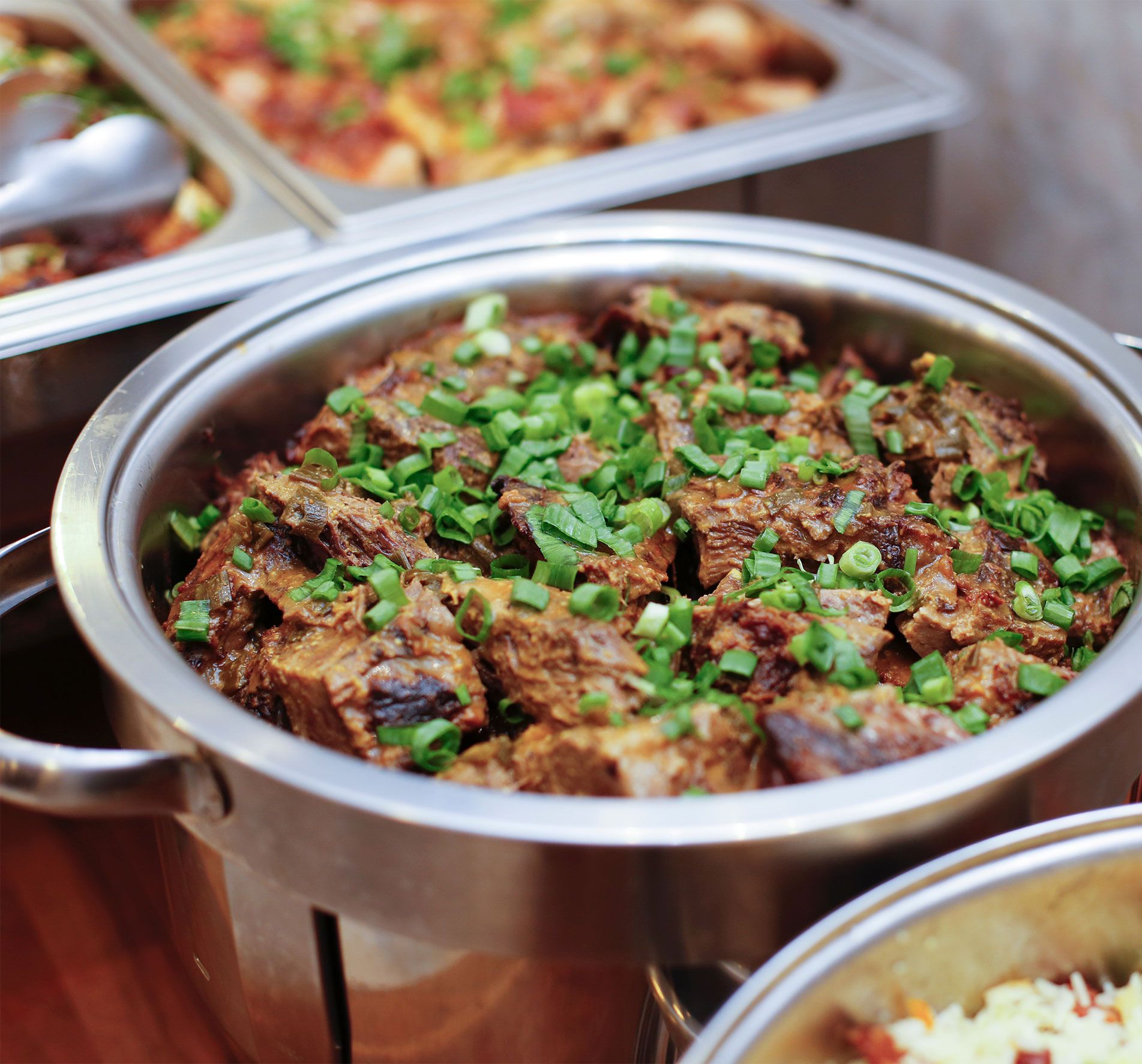 servicio de catering de línea caliente en Madrid